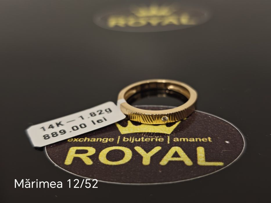 Bijuteria Royal: Inel aur 14k/1.82 gr