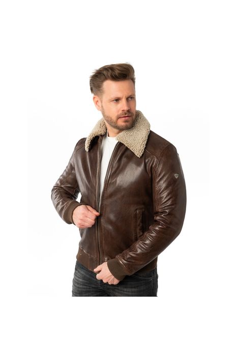 Geaca de Piele Barbati Mauritius Maro MMBrovig