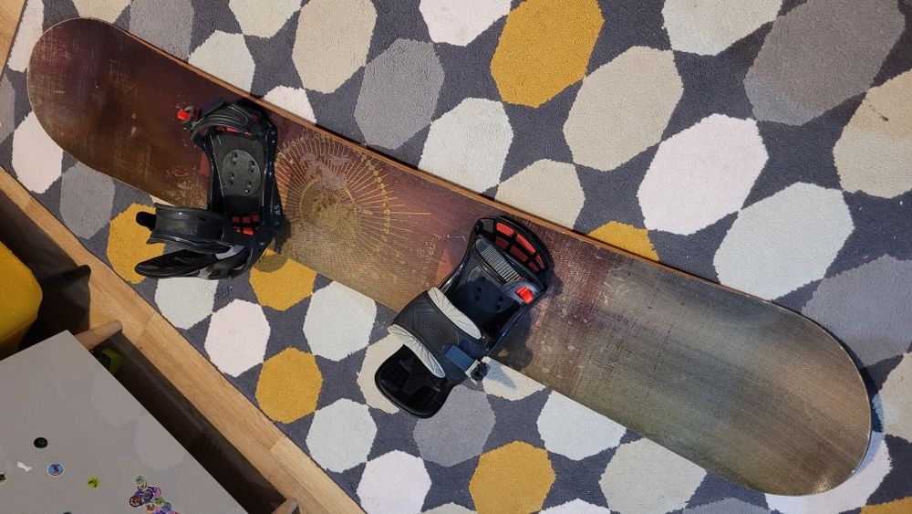 Placa snowboard Crazy Creek 165 + legaturi Crazy Creek