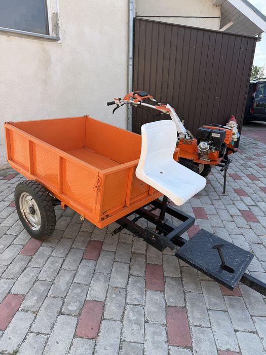 Vand motocultor ruris 751ks cu remorca
