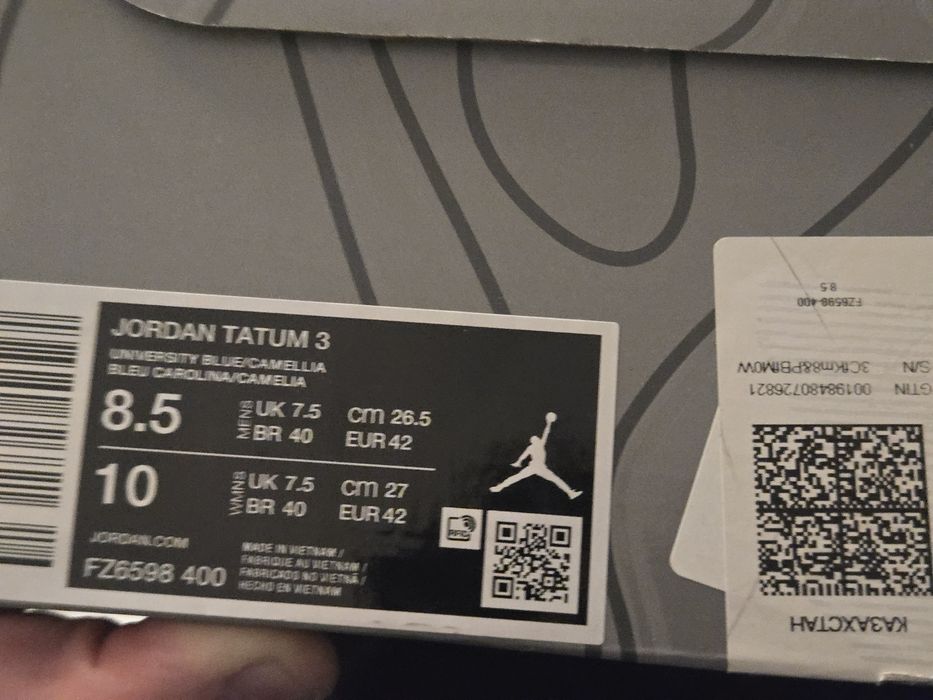 Продам JORDAN TATUM 3 42 размер