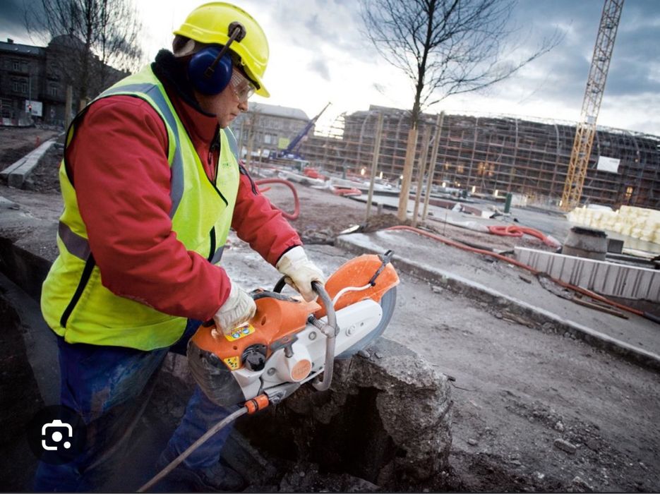 Резка бетона, асфальта, стен