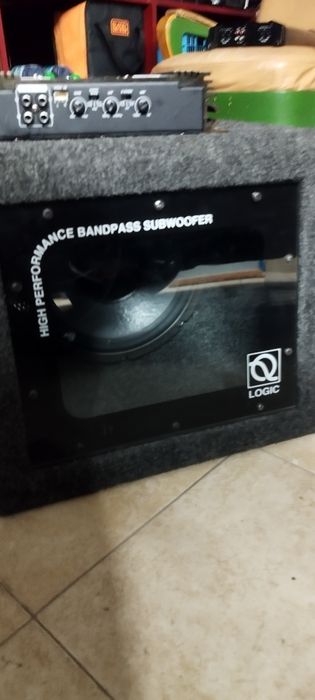 Бас с каса Pyle-UsA и два усилвателя!