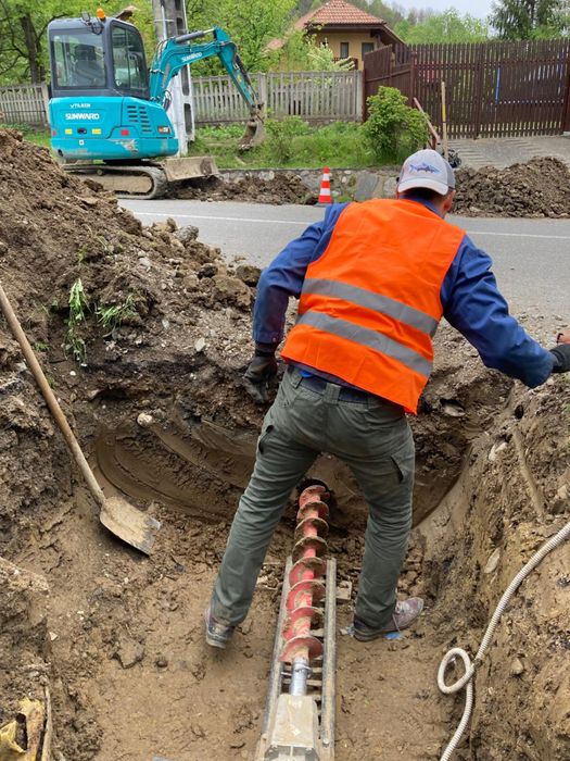 Subtraversari - foraj orizontal bransamente apa canal gaz curent electric sosele drumuri subtraversare racheta