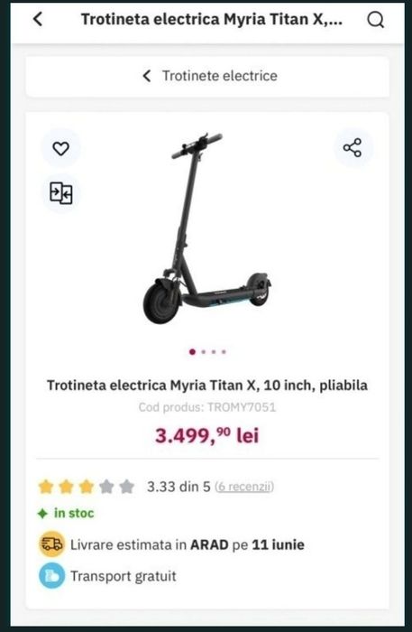 Vând trotinetă  etc etc