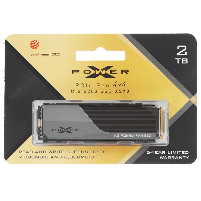 SSD 2000 ГБ M.2 NVMe SiliconPower XS70