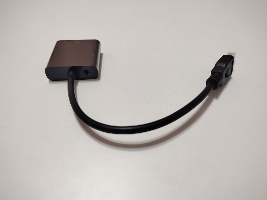 Adaptor HDMI la VGA cu audio converter,