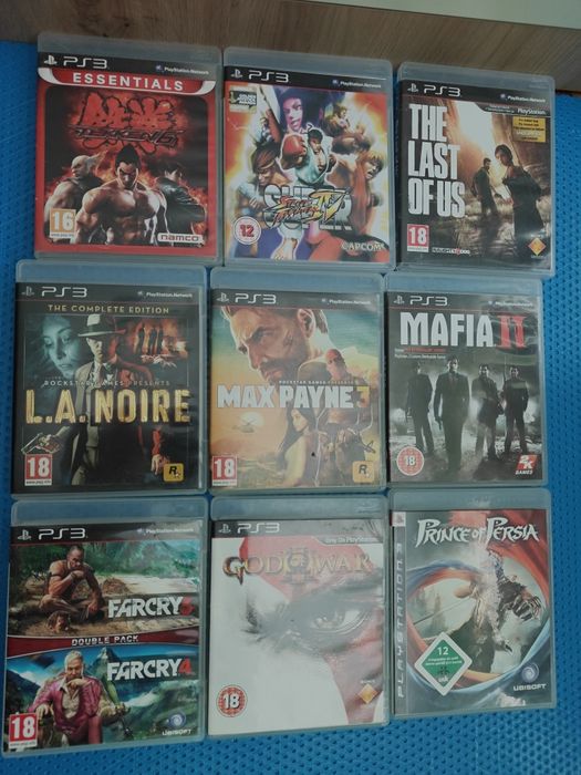 Far Cry God Of War Max Payne Prince of Persia Tekken Mafia The last of Us  ps3 - 50 lei bucata