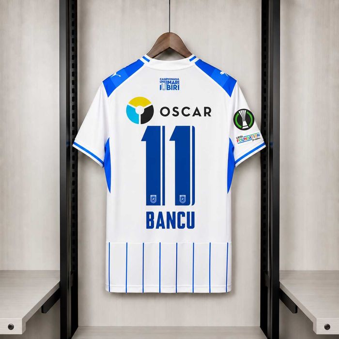 Tricou Universitatea Craiova 26/27 Home Kit - Bancu 11 Fan Version