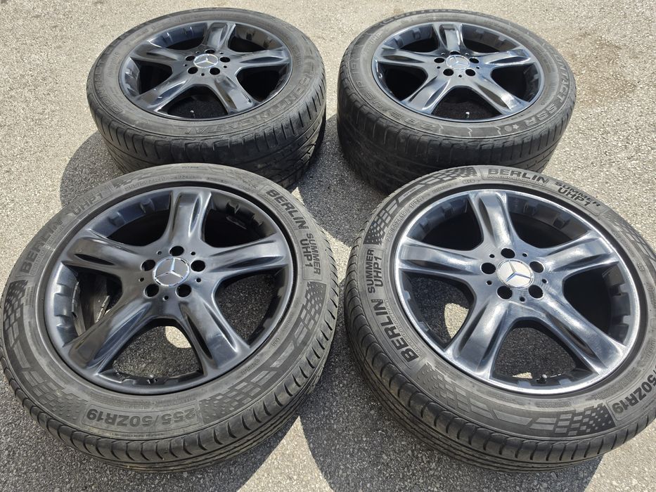 5х112/19 с гуми Mercedes ML W164 W166 GL X164 Спорт пакет 5x112/19 Мерцедес МЛ В164 ГЛХ164