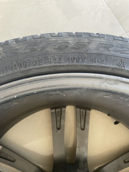 4xJante R22   5x112 Bonus cauciucuri Pirelli+prezoane antifurt+SMP.