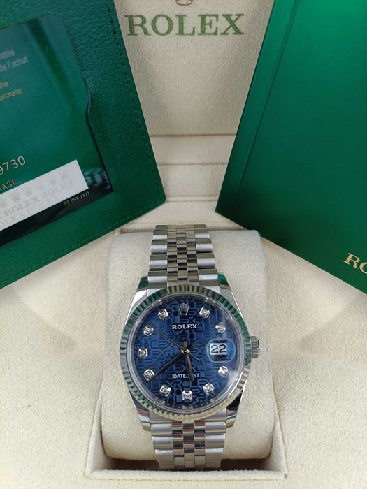 Ceas Rolex Datejust Cadran cu diamante 2022