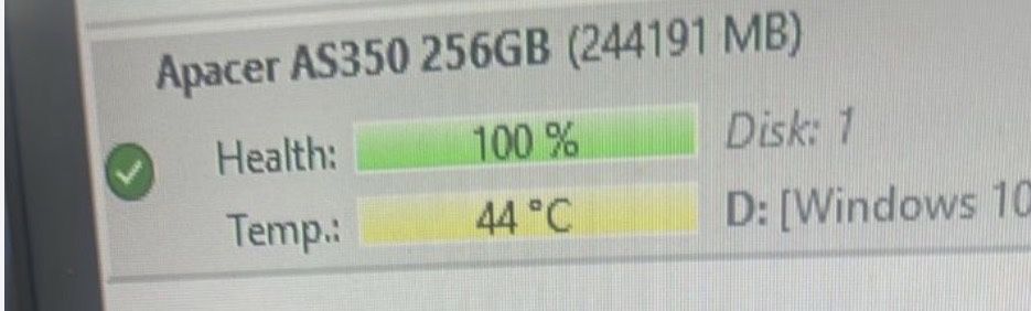 Продам SSD диск Apacer 256gb