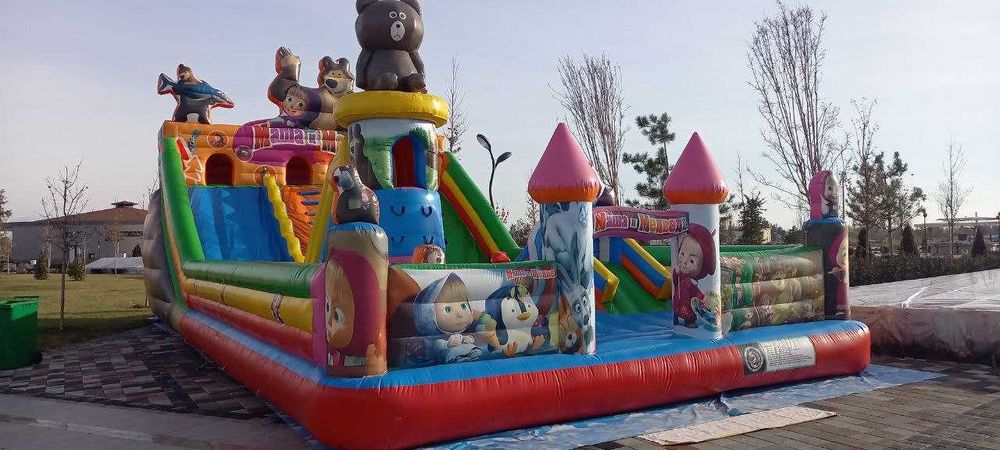 Batut bolalar atraktsioni  (Srochniyga)