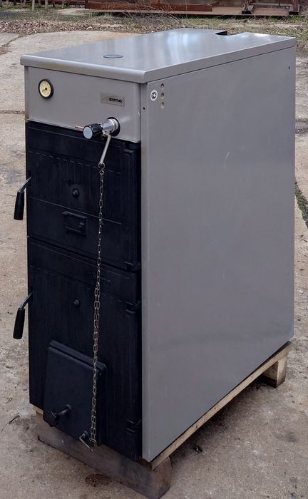 Чугунен котел на твърдо гориво Симе/ Sime Solida 8 40 kW