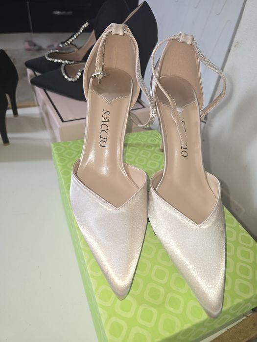 Pantofi stileto cu toc de 10 cm,8 cm