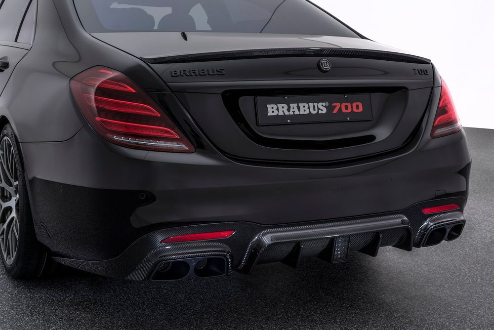 Brabus пакет W222  лип спойлер Въздуховоди дифузьор с накрайници