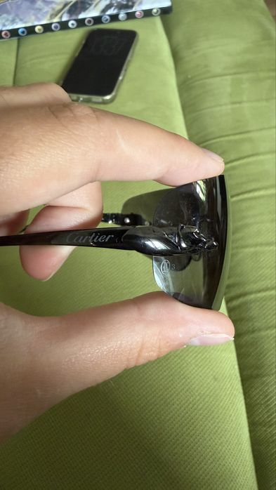 Ochelari Cartier rimless jaguar