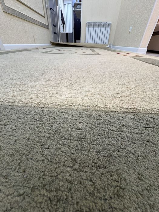 Ковер плотный после химчистки