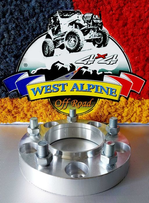 Flanse 5X127 distantiere JEEP Wrangler JL Grand Cherokee WK 2 Flanse 5x127 M14x1,5 CB 71,6 - 30 mm cu inel de centrare