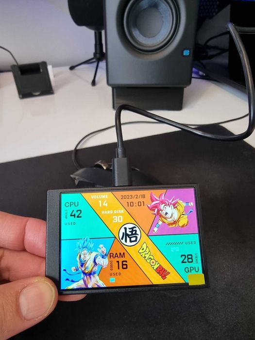 Мини екран за PC кутия