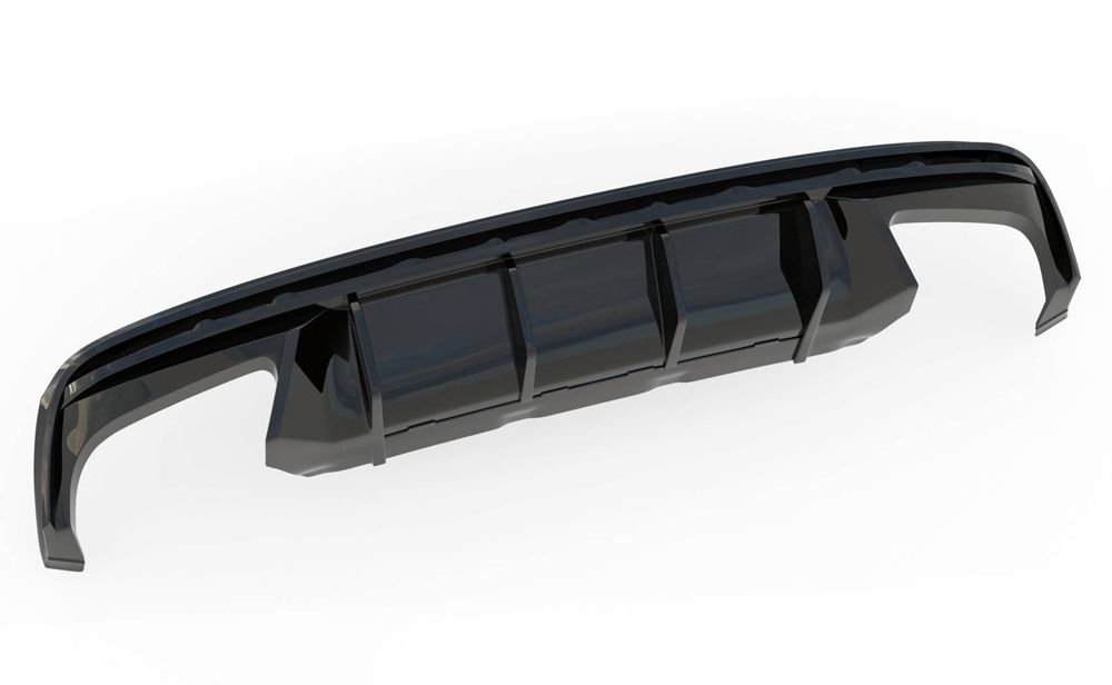 Спойлер за предна броня Maxton design за Skoda Octavia RS (2024-)