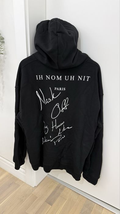 ih nom uh nit hanorac/hoodie negru
