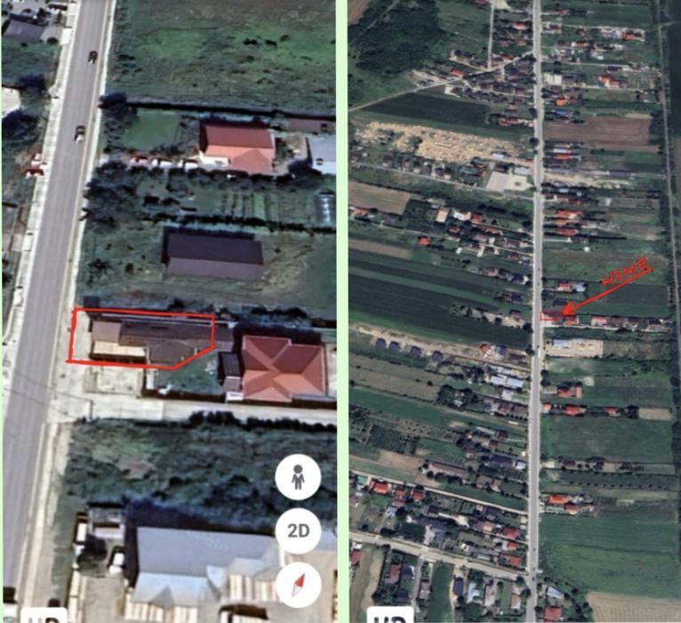 Spațiu comercial 99m²+PANOU Publicitar 12m²+CURTE delimita 100m²