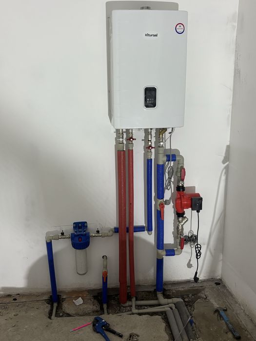 Монтаж отопления Астана. Водоснабжение. Теплый пол. Замена радиаторов.