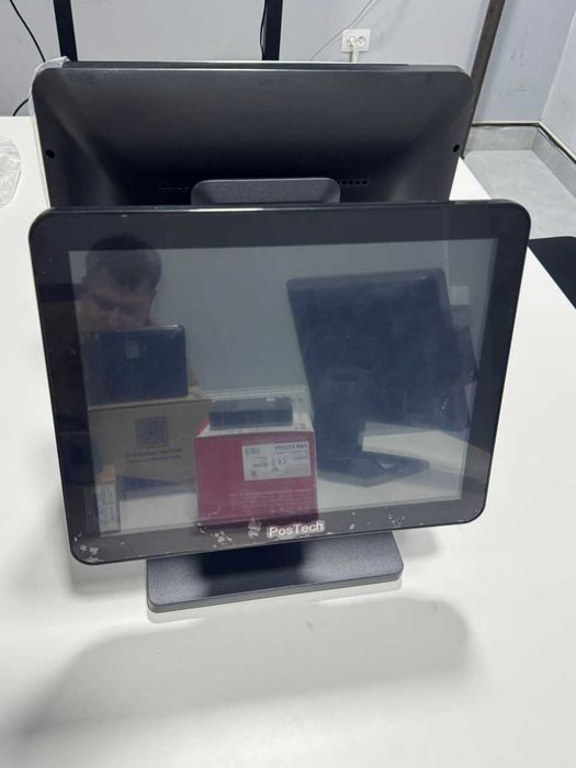 Двухэкранный касса-моноблок POSTECH для кафе, ресторана и магазина