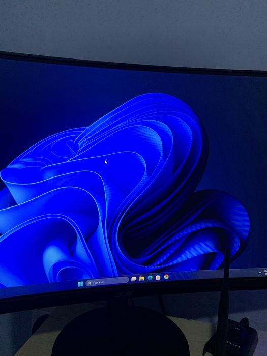 Геймърски компютър i7-4770 / RX 580 8GB / 480GB SSD / Gold PSU+Монитор