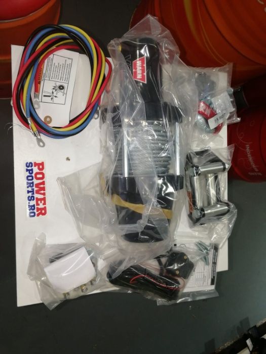 Troliu WARN VRX-35 pt atv Can Am, Polaris, Yamaha, CF, TGB, Arctic Cat