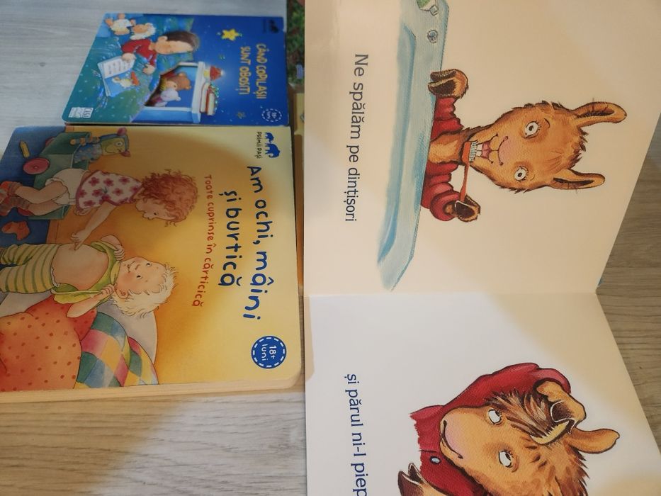 Carti cartonate pentru copii 2 ani