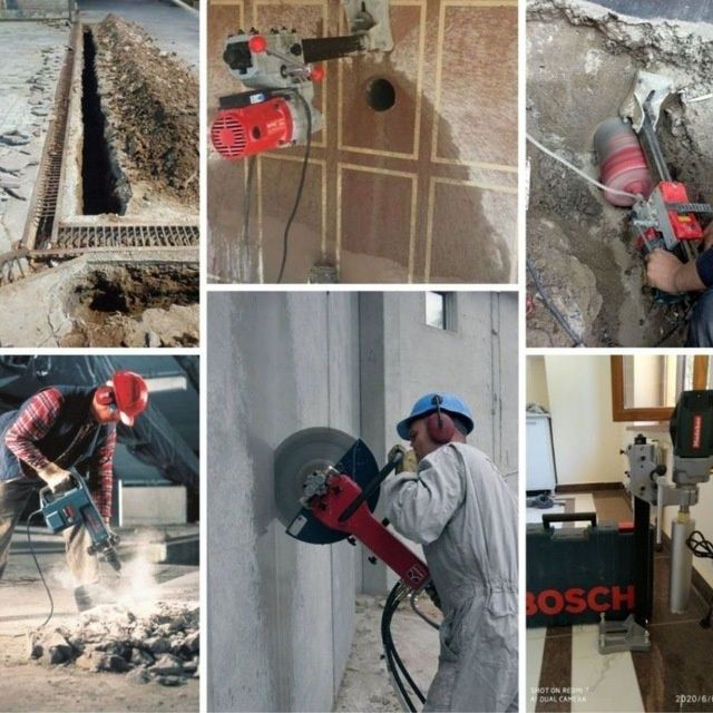 Beton kesish teshish xizmati