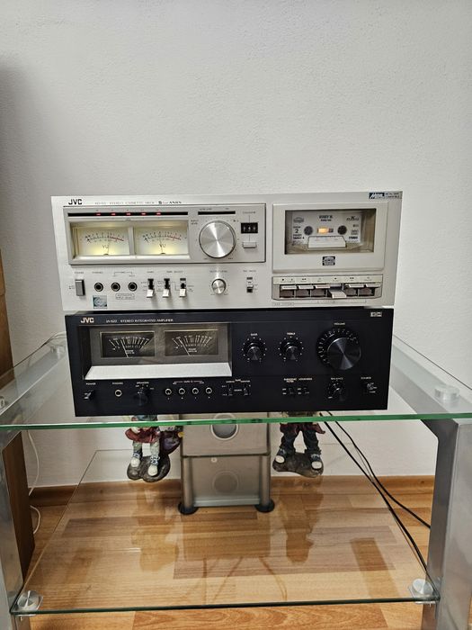 Deck JVC-KDA3 Amplif JA-S22 Japan