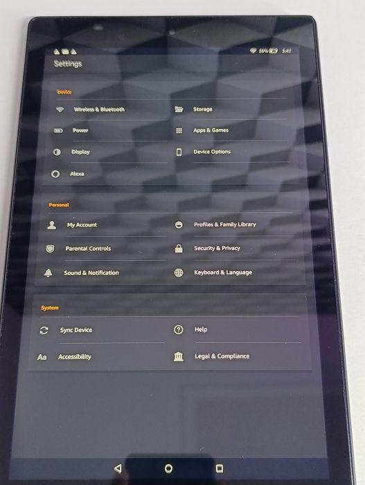 Tableta Amazon fire hd 10 inch generația 7 foarte rezistenta  pentru copii