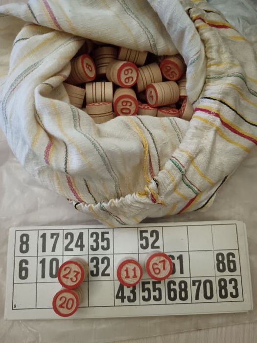 лото СССР  деревянное