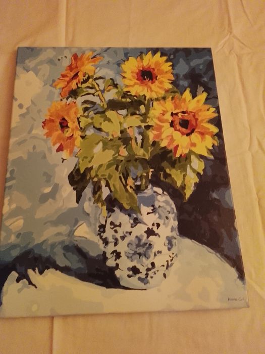 Tablouri pictate floro 50x40