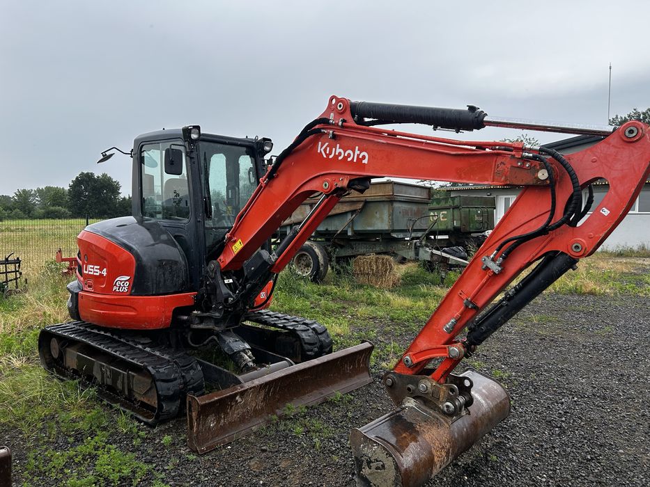 Miniexcavator Kubota U55-4 2014 (takeuchi cat jcb hitachi doosan)