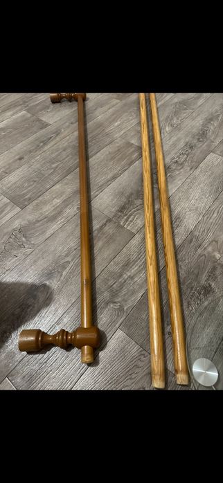 Гардины по 3 метра дерево