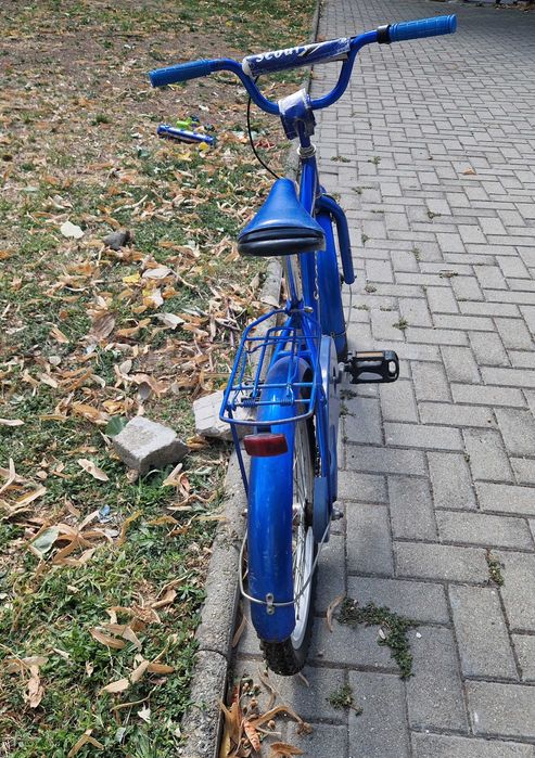 Велосипед с контра 20" гуми
