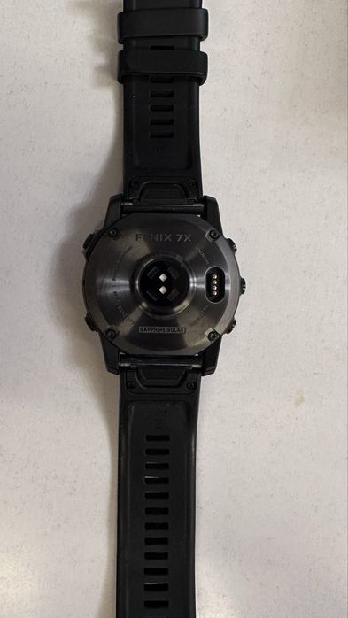 Смарт часовник Garmin Fenix 7X Sapphire Solar, 51 мм, черен