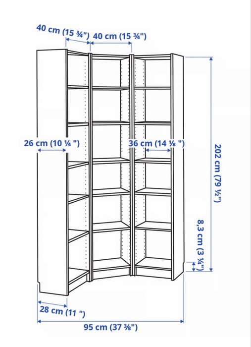 Vand biblioteca ikea