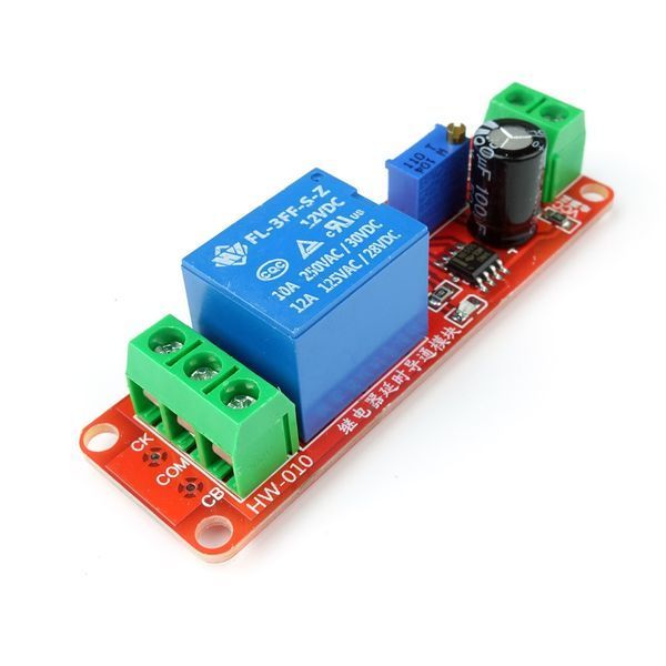 Реле за време NE555 12V 10A