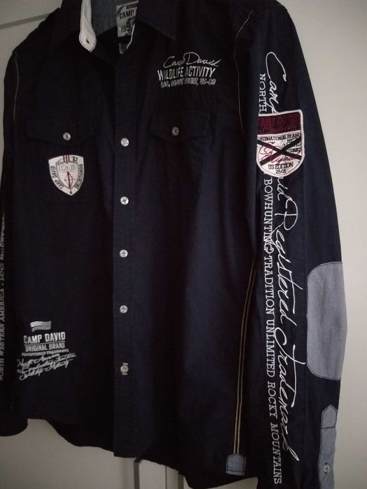 Camasa bluza Originala CAMP DAVID model sport pentru cunoscatori
