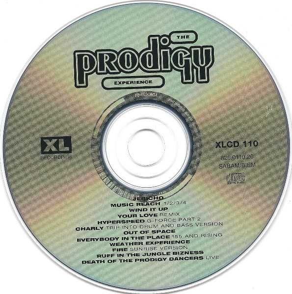 CD The Prodigy - Experience 1992