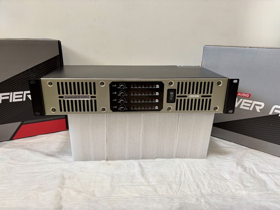 Harman/Kardon Усилитель звука 4000 ватт, kaspi рассрочка, RED