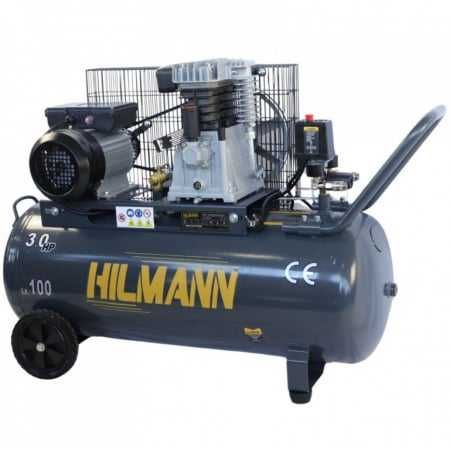 Compresor de aer 100 litri 2,2 kW bobinaj de cupru 220V, HL9045