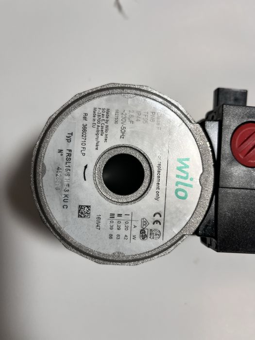 Vand pompa apa WILOcentrala termica