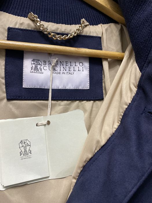 Geaca Brunello Cucinelli | 100% Leather Suede | Noua cu eticheta